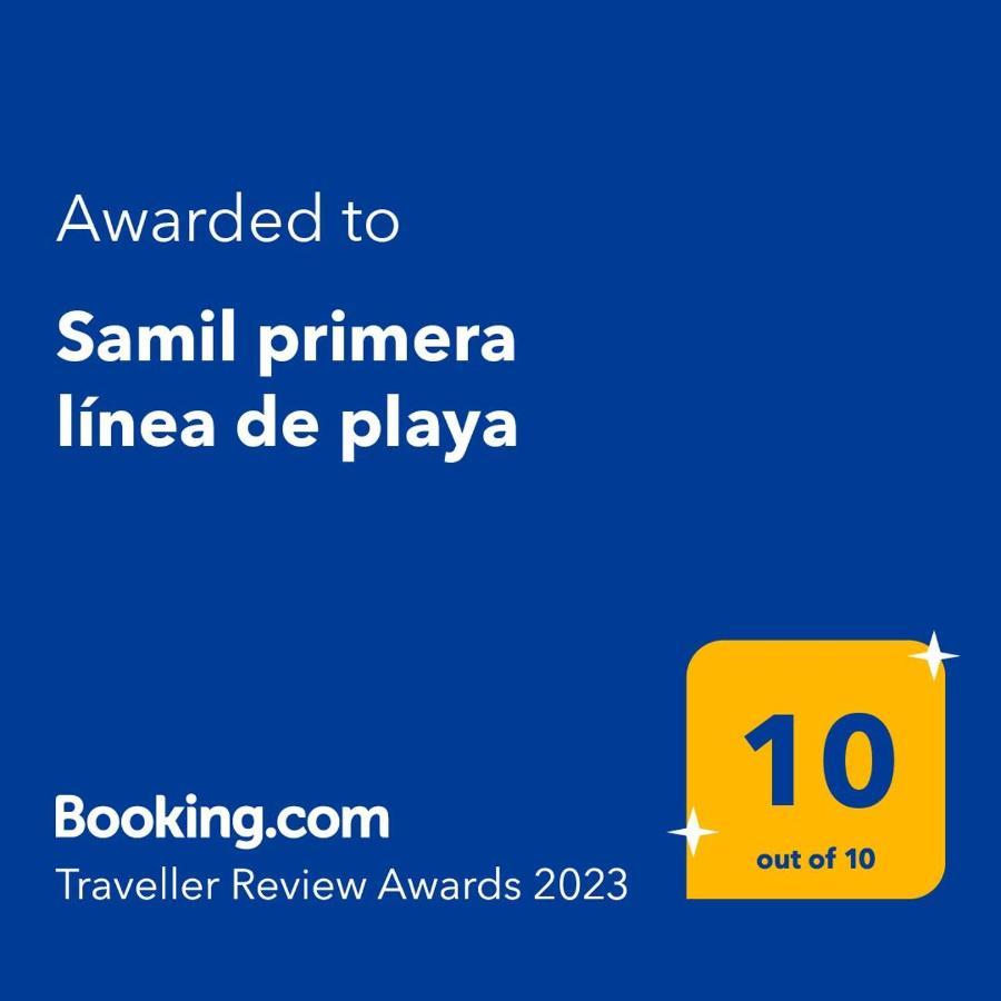 Samil Primera Linea De Playa Vigo Bagian luar foto